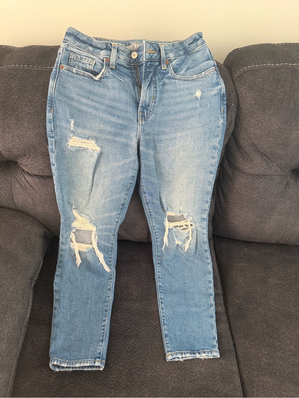 Old Navy OG straight high rise size 4